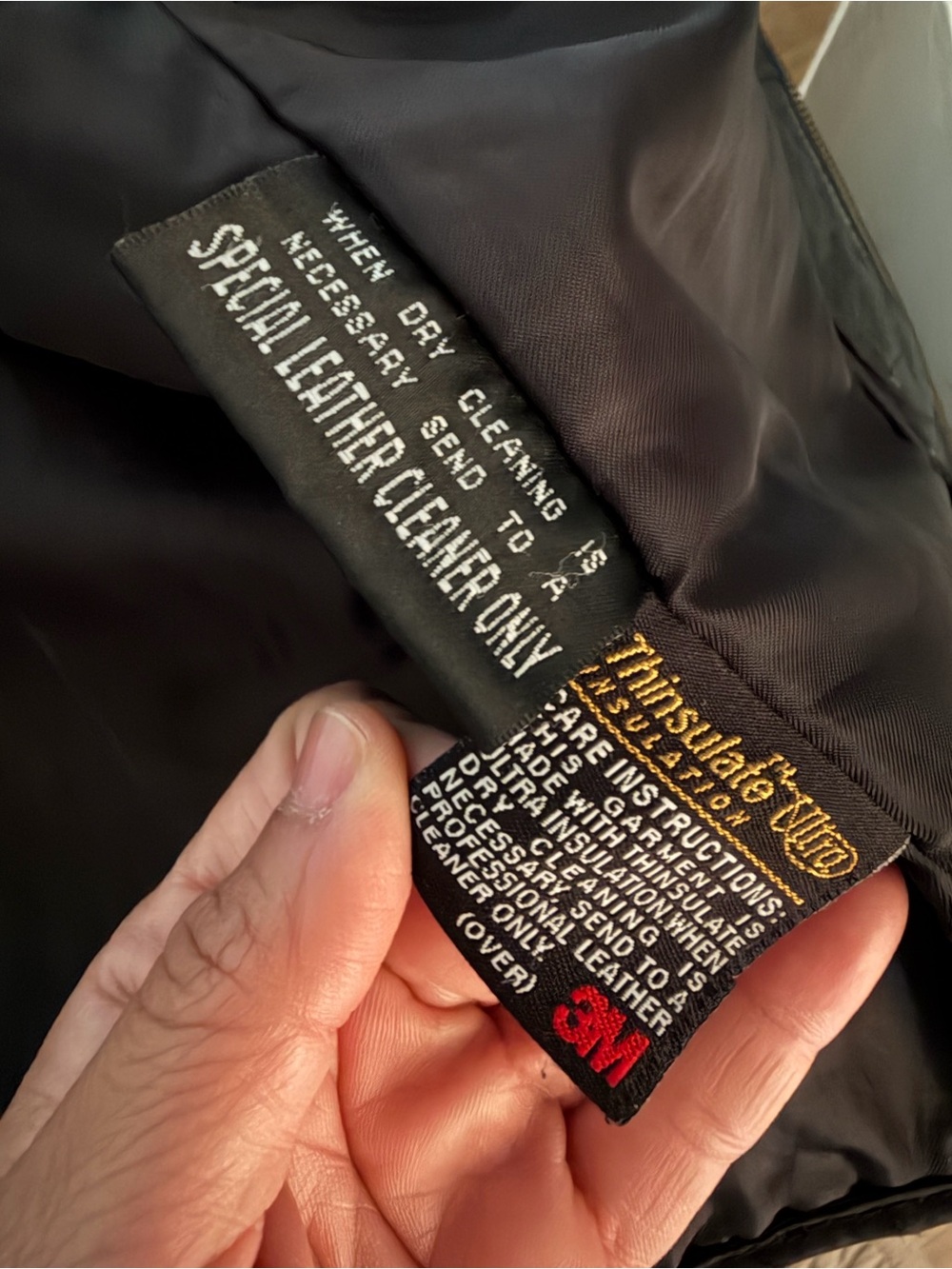 Wilson’s Leather Black Leather Jacket - Picture 4 of 5